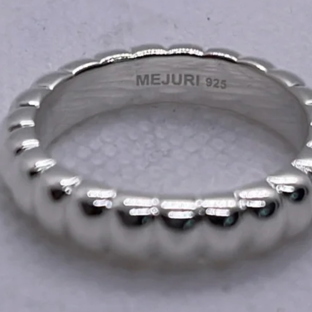 Mejuri Charlotte Slim Ring Sterling Silver